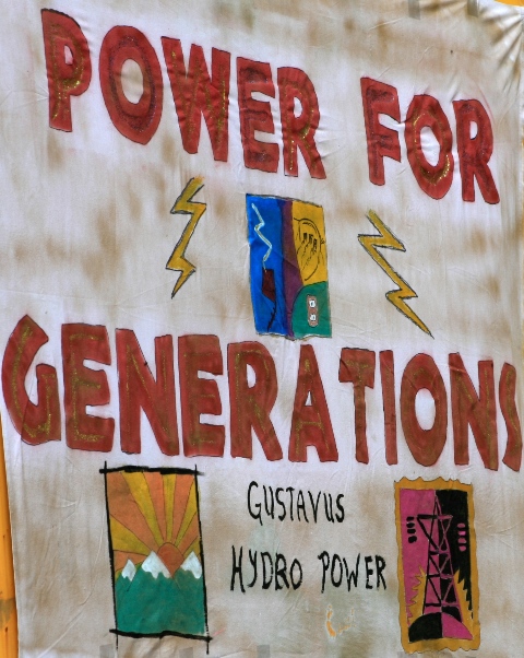 Gustavus Hydro Power Opening Ceremony